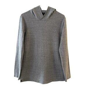 Wings + Horns Heathered Gray Men’s Hoodie Size Small